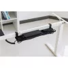 Kabelgoot/-bak voor montage onder het bureau InLine 131×590×74 mm, zwart