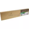 Kabelgoot/-bak voor montage onder het bureau InLine 131×590×74 mm, zwart