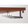 Kabelgoot voor montage onder het bureau InLine 131×590×74 mm grijs