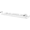 Kabelgoot/opbergvak voor montage onder tafel InLine 131×590×74 mm, wit