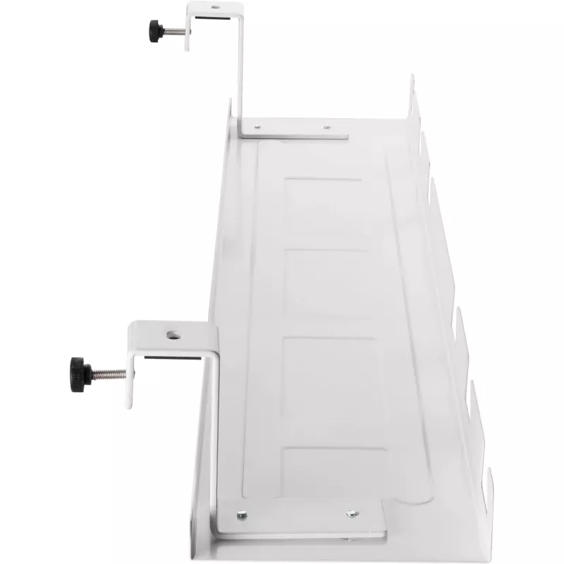 Kabelgoot/opbergvak voor montage onder tafel InLine 131×590×74 mm, wit