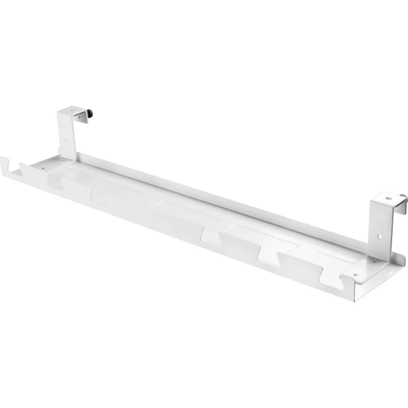 Kabelgoot/opbergvak voor montage onder tafel InLine 131×590×74 mm, wit