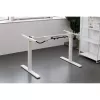 Kabelgoot/opbergvak voor montage onder tafel InLine 131×590×74 mm, wit