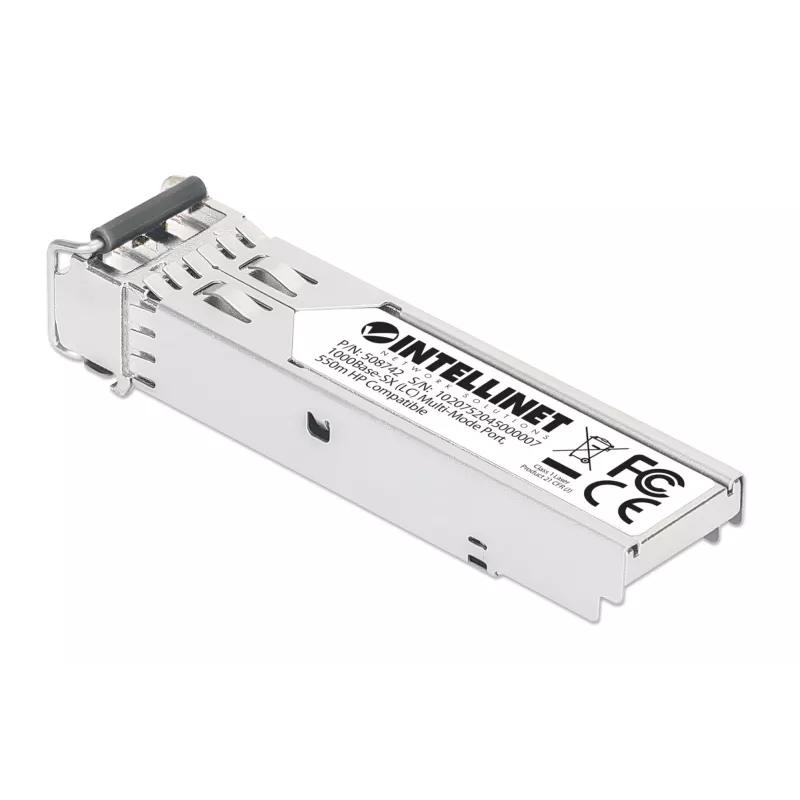 Intellinet glasvezel-transceivermodule Gigabit SFP Mini-GBIC 1000Base-SX LC 550m 850nm