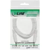 InLine audiokabel 3,5mm jack stekker / stekker wit/goud 5m