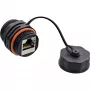InLine patchkabel-koppeling Cat.6A, waterdicht IP68, voor industriële toepassingen