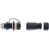 InLine Cat.6A koppelingsset, waterdicht IP68, 2x RJ45 F/F, 1:1