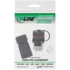 InLine Cat.6A koppelingsset, waterdicht IP68, 2x RJ45 F/F, 1:1