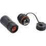 InLine Cat.6A koppeling, waterdicht IP68, 2x RJ45 F/F, 1:1