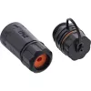InLine Cat.6A koppeling, waterdicht IP68, 2x RJ45 F/F, 1:1