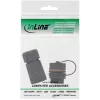 InLine Cat.6A koppeling, waterdicht IP68, 2x RJ45 F/F, 1:1