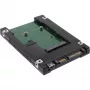 InLine drive-adapter 2,5 inch SATA naar mSATA SSD 76620B zwart