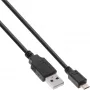 InLine Micro USB 2.0 snelkabel USB Type-A stekker / Micro-B stekker, 1,5 m