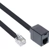 InLine modulaire kabel RJ12 6P6C stekker/bus 2m