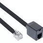 InLine modulaire kabel RJ12 6P6C stekker/bus 2m
