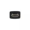 InLine Micro USB 2.0 platte kabel USB A / Micro-B, zwart / goud, 1 m