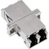 InLine glasvezel-adapter metaal duplex LC/LC SM keramische huls met flens