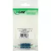 Glasvezel-adapter duplex LC/LC SM keramische huls blauw InLine 89989D
