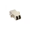 InLine glasvezel-adapter metaal duplex LC/LC MM keramische huls met flens 89989M
