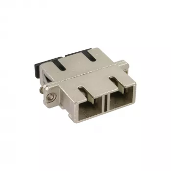 InLine glasvezel-metaaladapter duplex SC/SC MM keramische huls met flens
