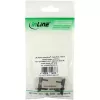 InLine glasvezel-metaaladapter duplex SC/SC MM keramische huls met flens