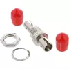 InLine lichtgeleider-stekker simplex ST/ST multimode metalen huls 89990B