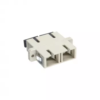 InLine duplex LWL-adapter SC/SC MM keramische huls met flens InLine 89992A