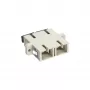 InLine duplex LWL-adapter SC/SC MM keramische huls met flens InLine 89992A