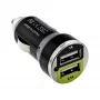 InLine USB-autolader + voeding voor elk USB-apparaat 12/24V naar 5V DC/2,1A