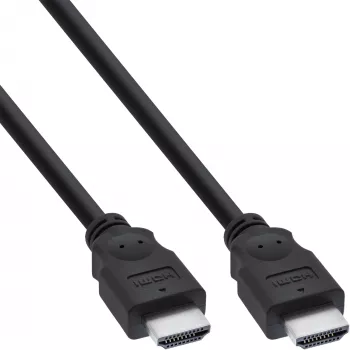 HDMI-kabel High Speed stekker / stekker zwart 5 m InLine 17605E