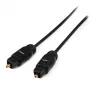 StarTech.com 15 ft Thin Toslink digitale optische SPDIF-audiokabel