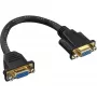 InLine VGA-adapterkabel 15-pins VGA bus/bus 0,2m