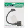 InLine VGA-adapterkabel 15-pins VGA bus/bus 0,2m