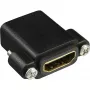 InLine HDMI-adapter Type-A bus / A bus verguld met flens, 4K2K