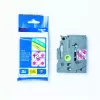 Brother TZE-MPRG31 labelband zwart op rood