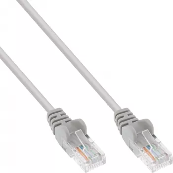InLine patchkabel U/UTP Cat.5e AWG26 grijs 10m