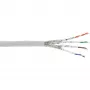 InLine patchkabel S/FTP PiMF Cat.6A halogeenvrij 500 MHz wit 100 m