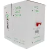 InLine patchkabel S/FTP PiMF Cat.6A halogeenvrij 500MHz rood 100m