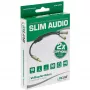 InLine S-99250 audiokabel 0,15 m 3,5mm 2 x 3,5mm zwart, zilver