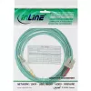 Glasvezel-duplexkabel LC/SC InLine 88641O 50/125µm OM3 1m