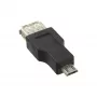 InLine Micro-USB-adapter Micro-B stekker USB A bus 31604