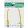 InLine patchkabel S/FTP PiMF Cat.6A halogeenvrij 500MHz geel 0,25m