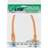 InLine Patchkabel S/FTP PiMF Cat.6A halogeenvrij 500MHz oranje 0,3m