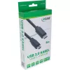 InLine USB 2.0-kabel, USB-C stekker / Mini-B stekker (5-pin), zwart, 5m