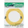 InLine Patchkabel S/FTP PiMF Cat.6A halogeenvrij 500MHz geel 20m