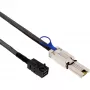 InLine Mini SAS HD-kabel SFF-8643 naar SFF-8088 2 m