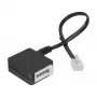 TAE-adapterkabel RJ11 6P4C stekker naar TAE-N bus InLine 69946