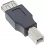 USB 2.0-adapter Type-A bus / Type-B stekker InLine 33442
