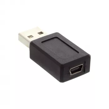 USB 2.0-adapter A-stekker / mini 5-polige bus InLine 33500A