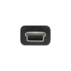 InLine USB 2.0 mini-kabel USB Type-A stekker / mini-B stekker, 5-polig, zwart, 3 m